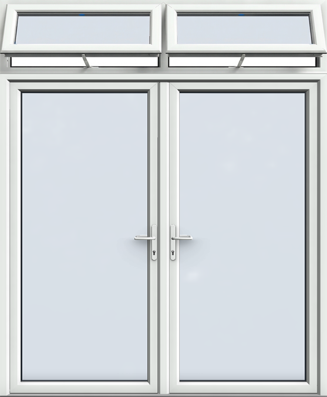Style 10 uPVC French Door