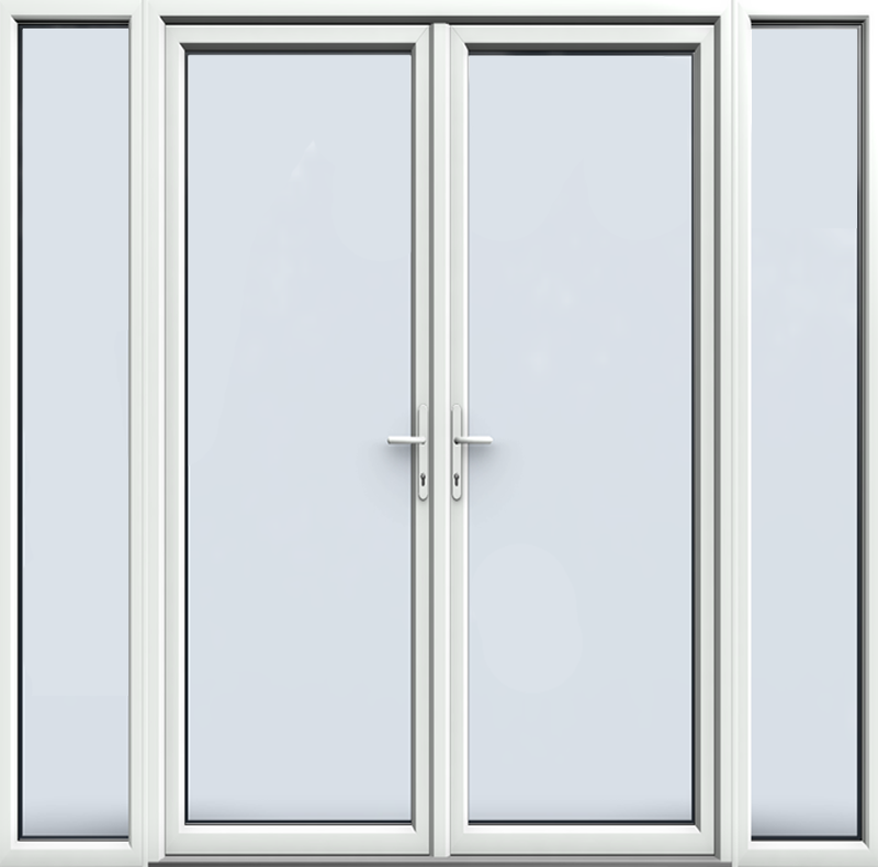Style 13 uPVC French Door