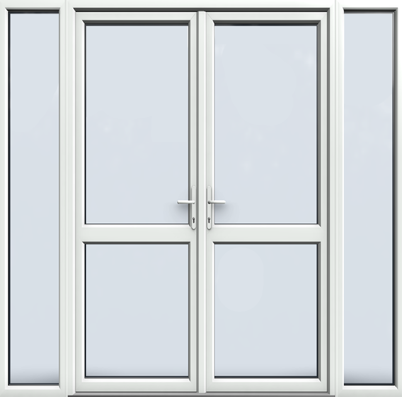 Style 14 uPVC French Door