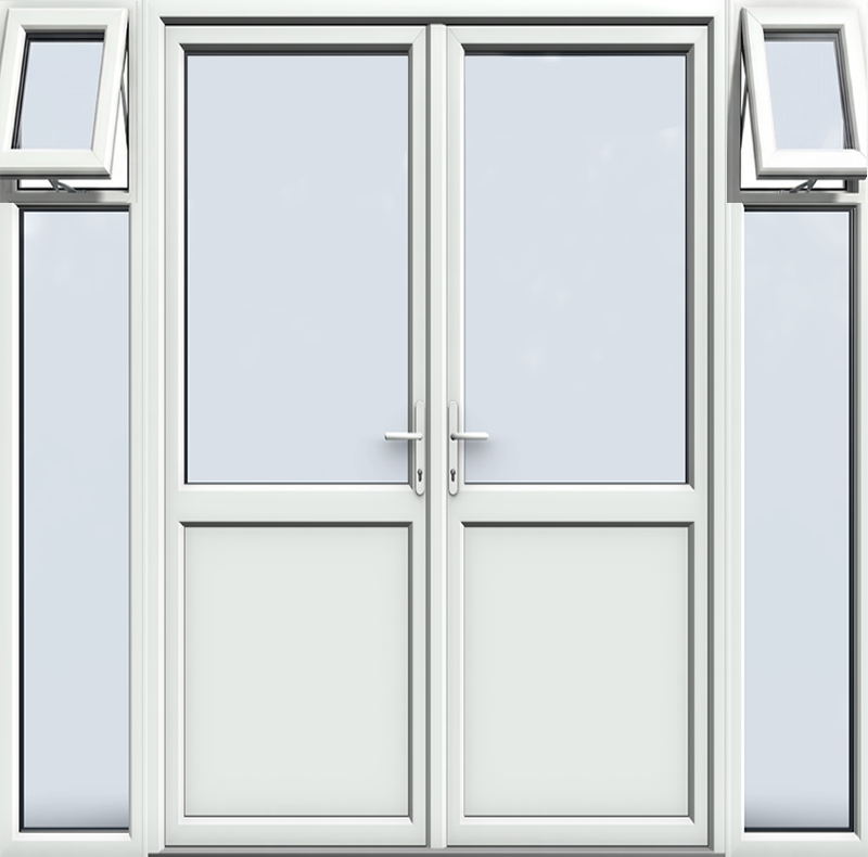 Style 22 uPVC French Door