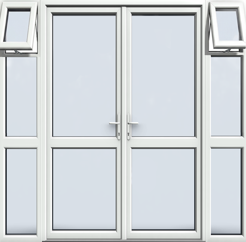Style 25 uPVC French Door