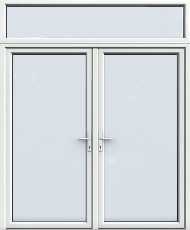 Style 4 uPVC French Door