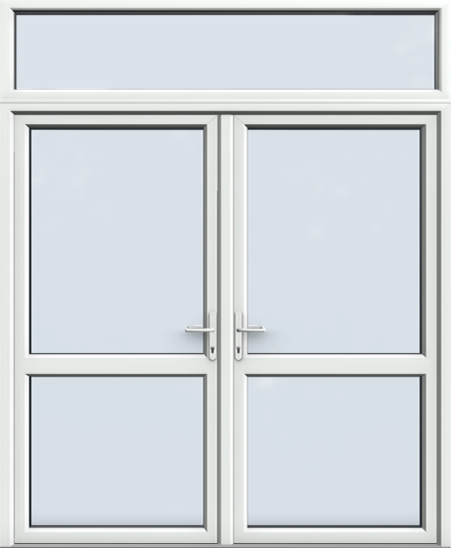 Style 5 uPVC French Door