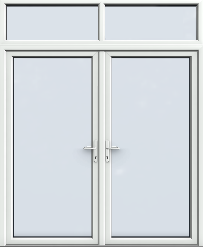 Style 7 uPVC French Door
