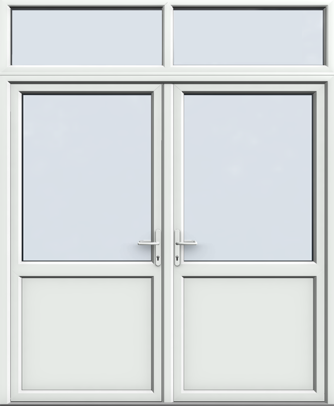 Style 9 uPVC French Door