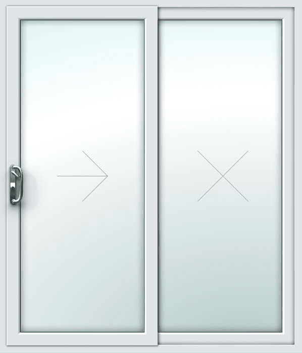2 Pane uPVC Patio Door